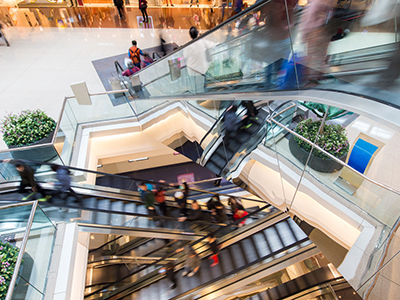 自动扶梯-商场